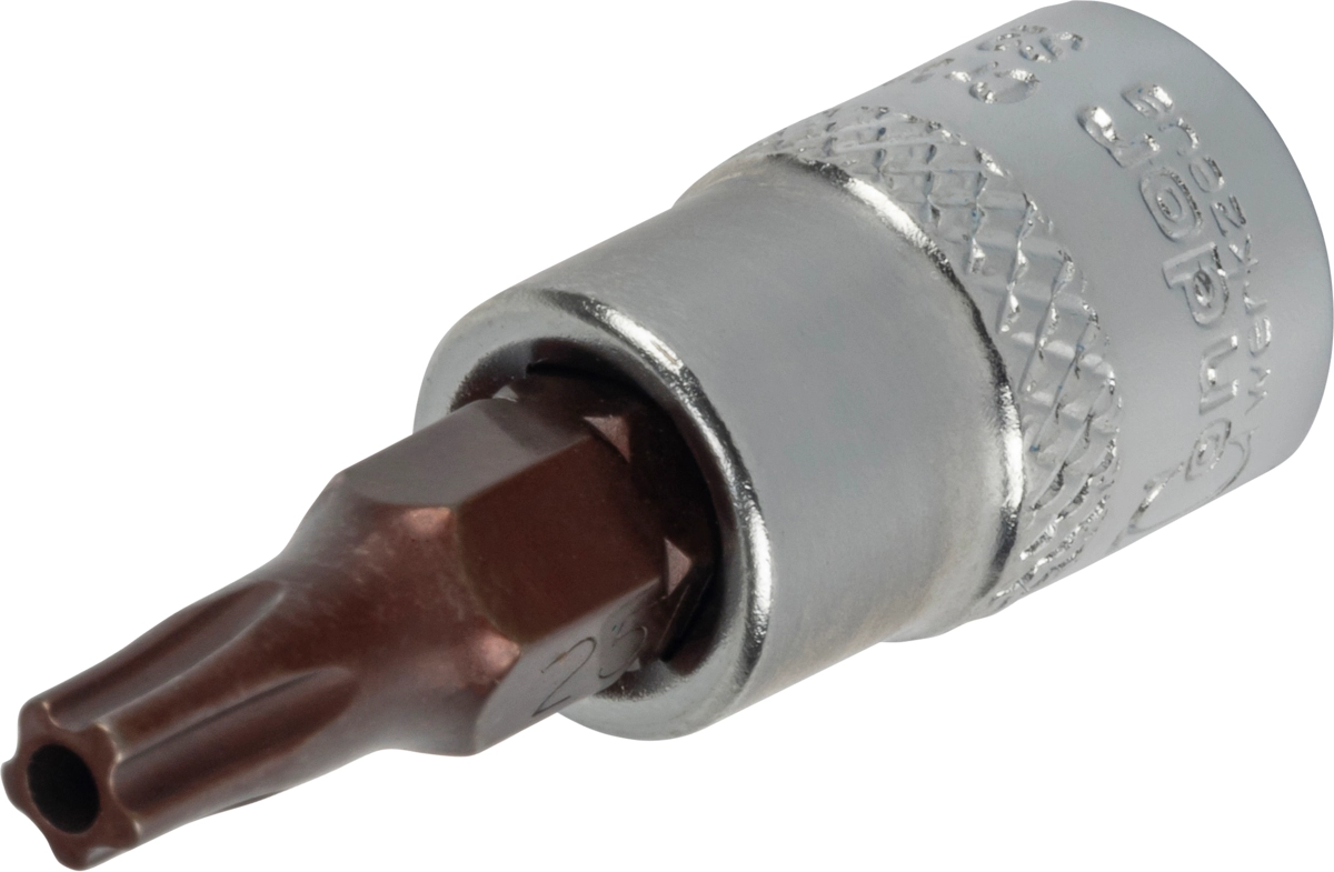 Bit-Stecknuss, xcess performance, 1/4", Fünfstern SLB TS25x37 mm