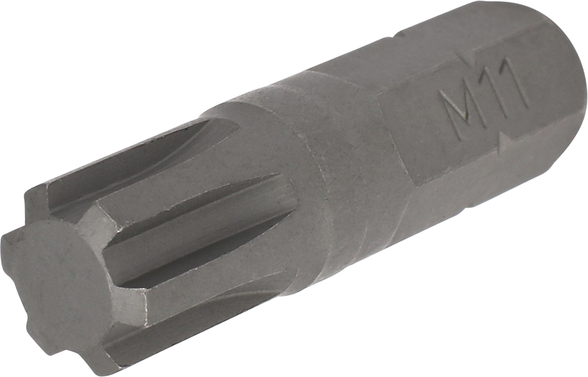 Bit, 10 mm 6-kant, Keilnut M11x40 mm
