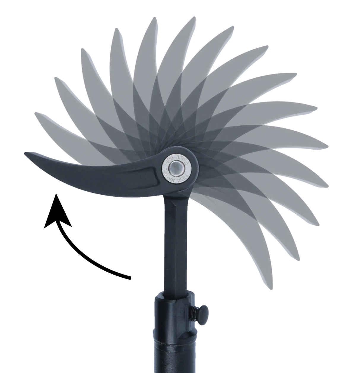 Rollkopf-Teleskop-Hebeleisen, 610-940 mm