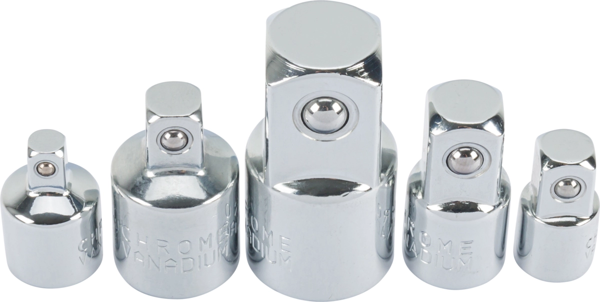 Adaptersatz, 5-tlg., 1/4-3/4" -Antrieb, CrV
