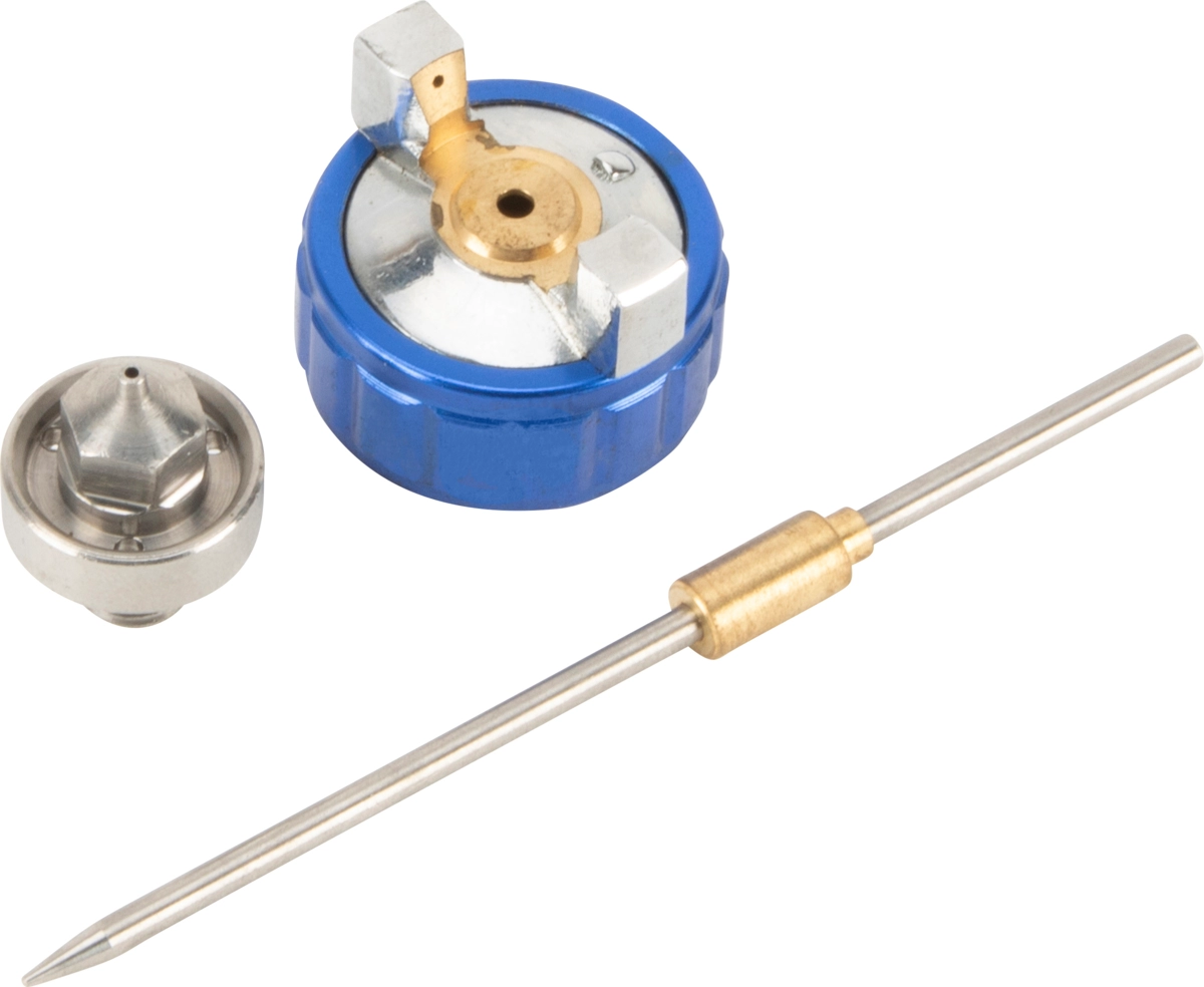 Ersatzdüse, ø 0.8 mm, für DL-Farbsprühpistole, mit Düsennadel + Luftkappe