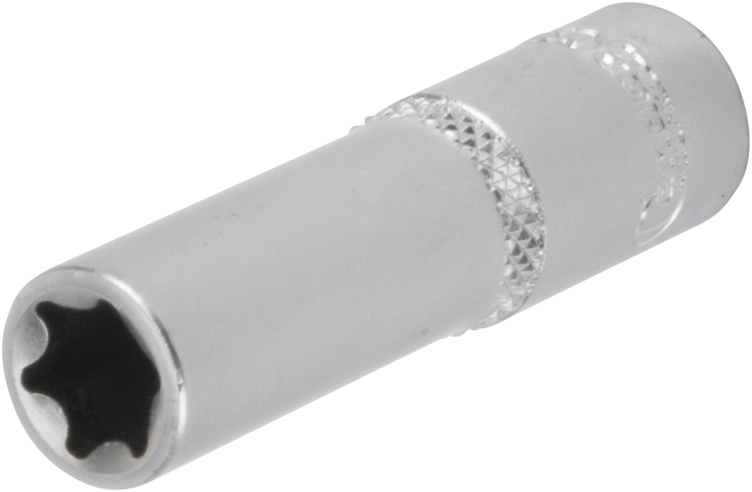 Stecknuss, 1/4", E-Profil E10, tief