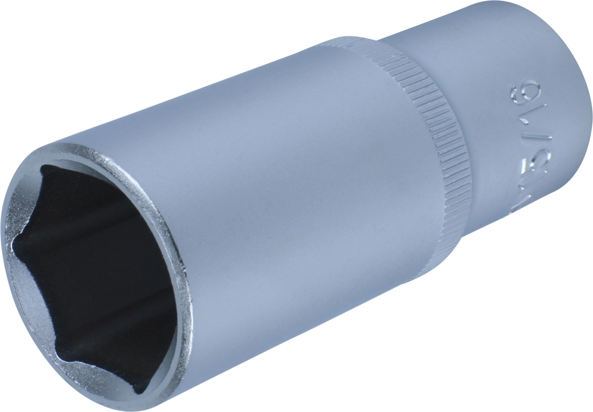 Stecknuss, 1/2", 6-kant zöllig 15/16", tief