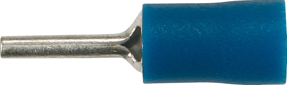 Stiftkabelschuhe, 100 St., blau, 1.0-2.5 mm², M2.3