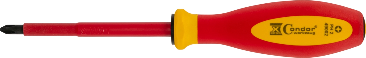 Schraubendreher, VDE, Kreuz PH2x100 mm