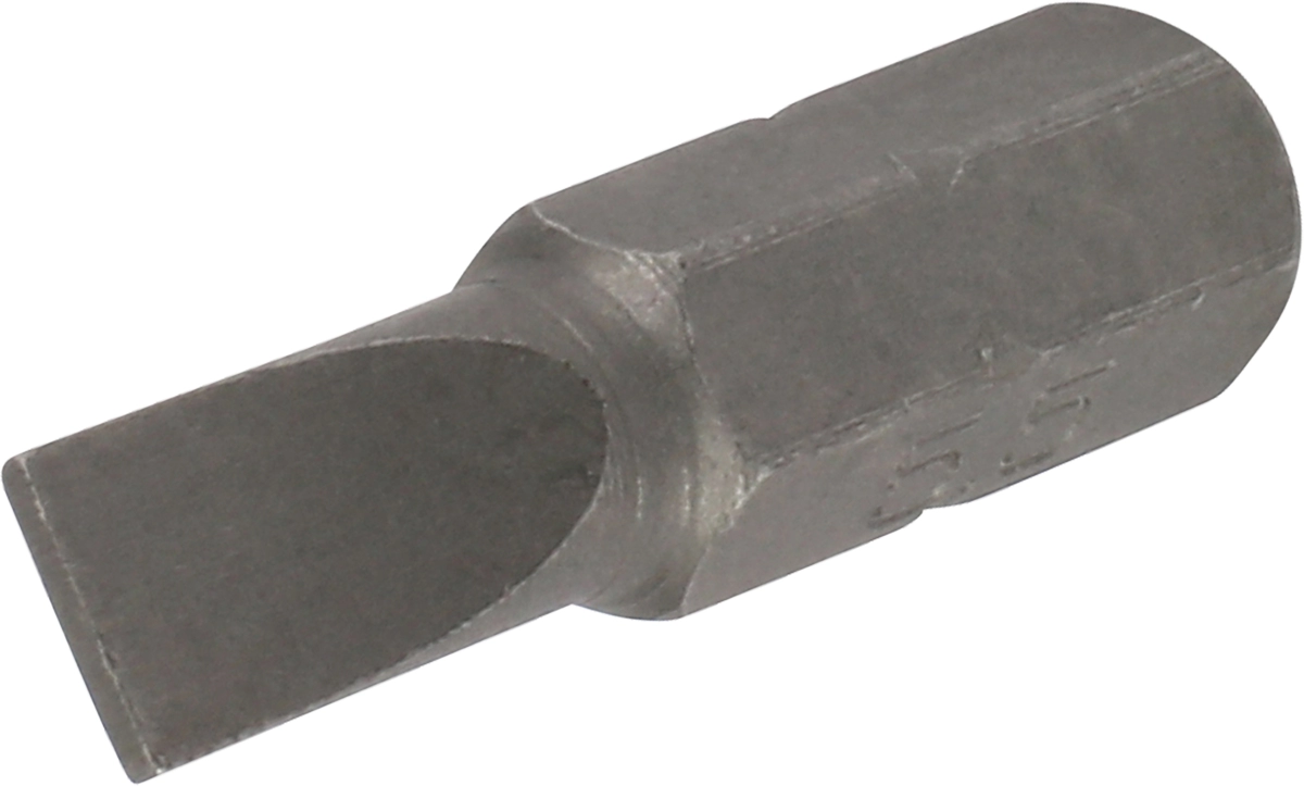 Bit, 1/4" 6-kant, Schlitz 5x25 mm