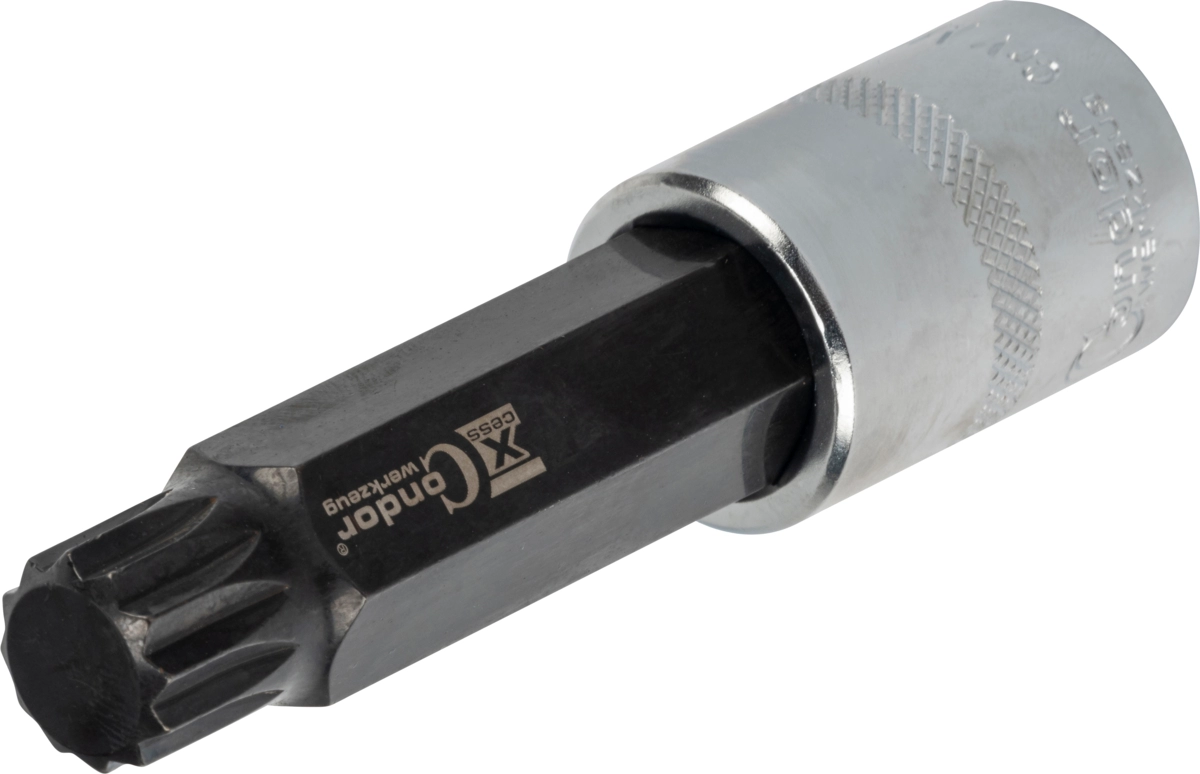 Bit-Stecknuss, xcess performance, 1/2", Vielzahn M16x100 mm