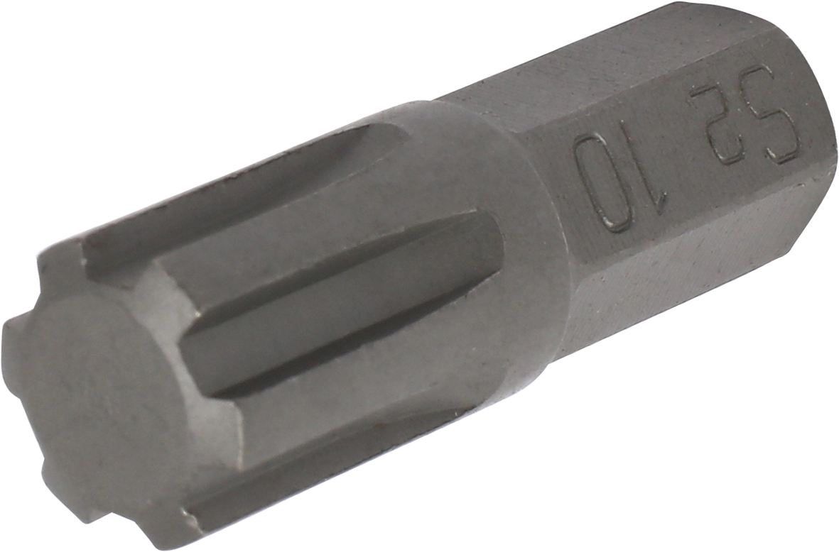Bit, 8 mm 6-kant, Keilnut M10x30 mm