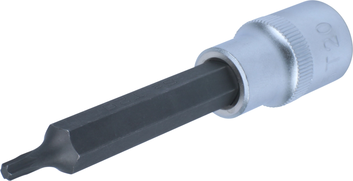 Bit-Stecknuss, 1/2", T-Profil T20x100 mm