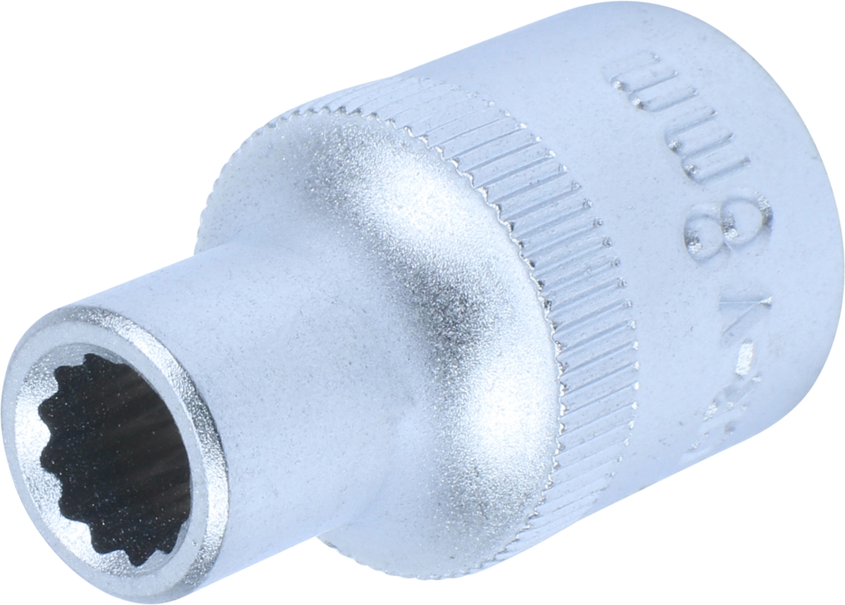 Stecknuss, 1/2", 12-kant 8 mm