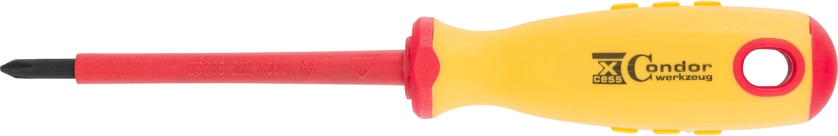 Schraubendreher, VDE, Kreuz PH1x80 mm
