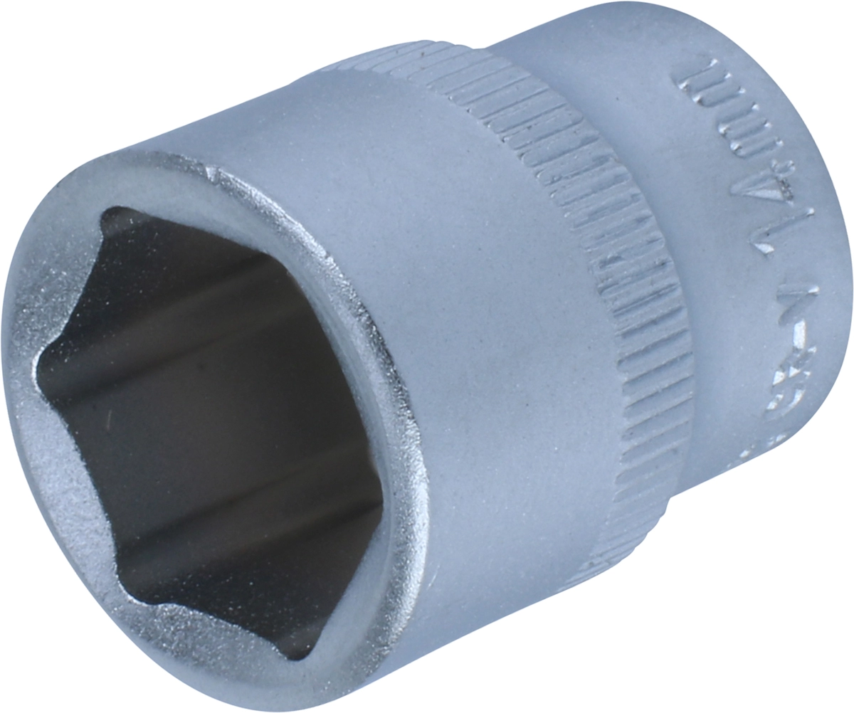 Stecknuss, 1/4", 6-kant 14 mm