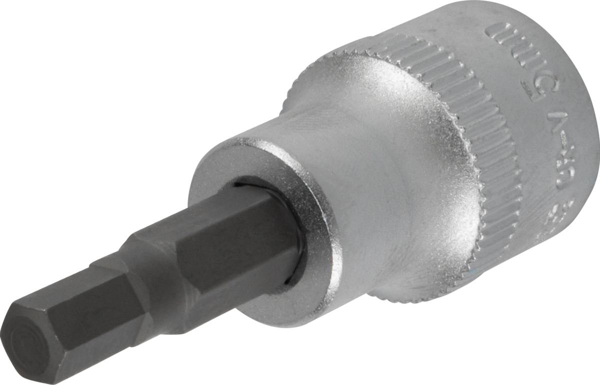 Bit-Stecknuss, 3/8", Innensechskant 5x48 mm