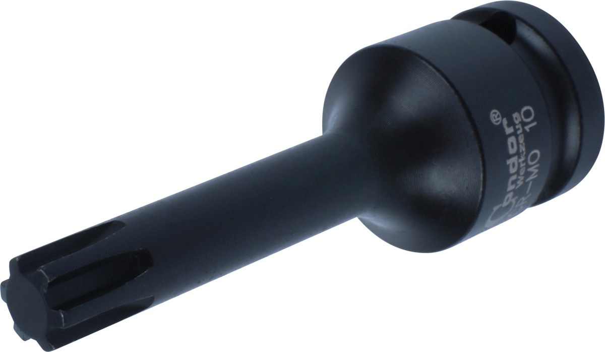 Kraft-Bit-Stecknuss, 1/2", Keilnut M10x78 mm