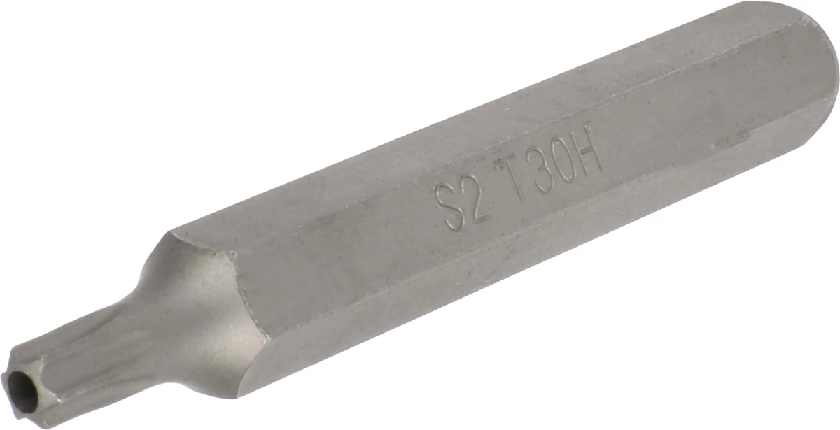 Bit, 10 mm 6-kant, T-Profil SLB T30x75 mm