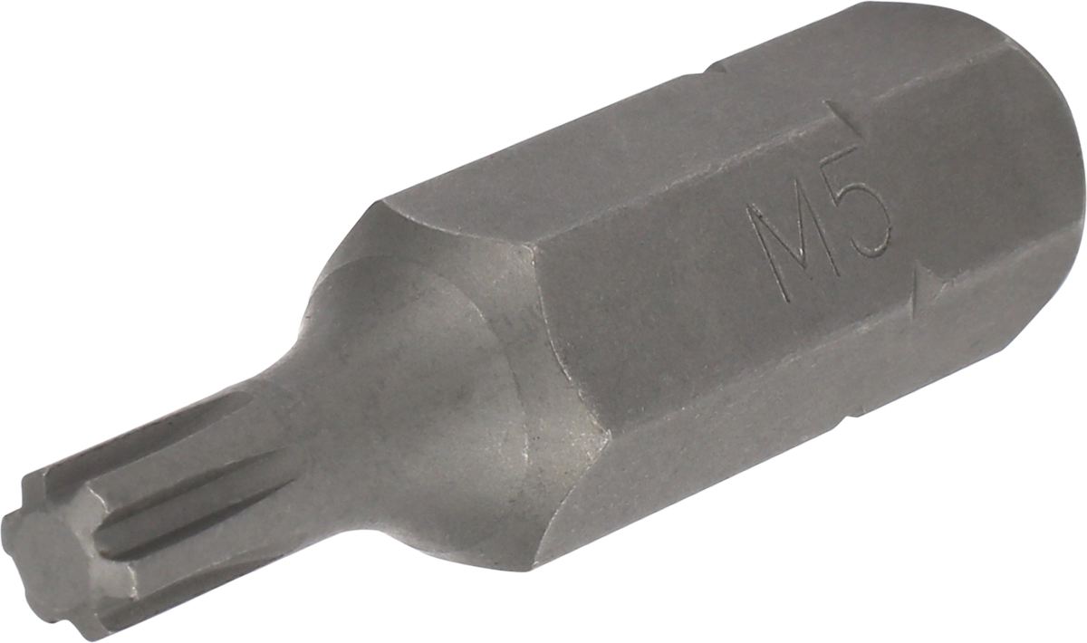Bit, 10 mm 6-kant, Keilnut M5x40 mm