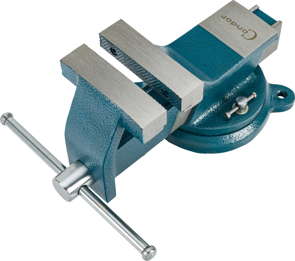 Ganz-Stahl-Schraubstock, Backenbreite 125 mm