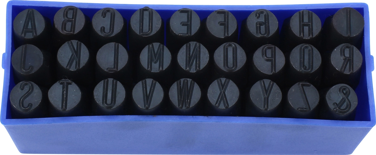 Schlagbuchstaben, 12 mm