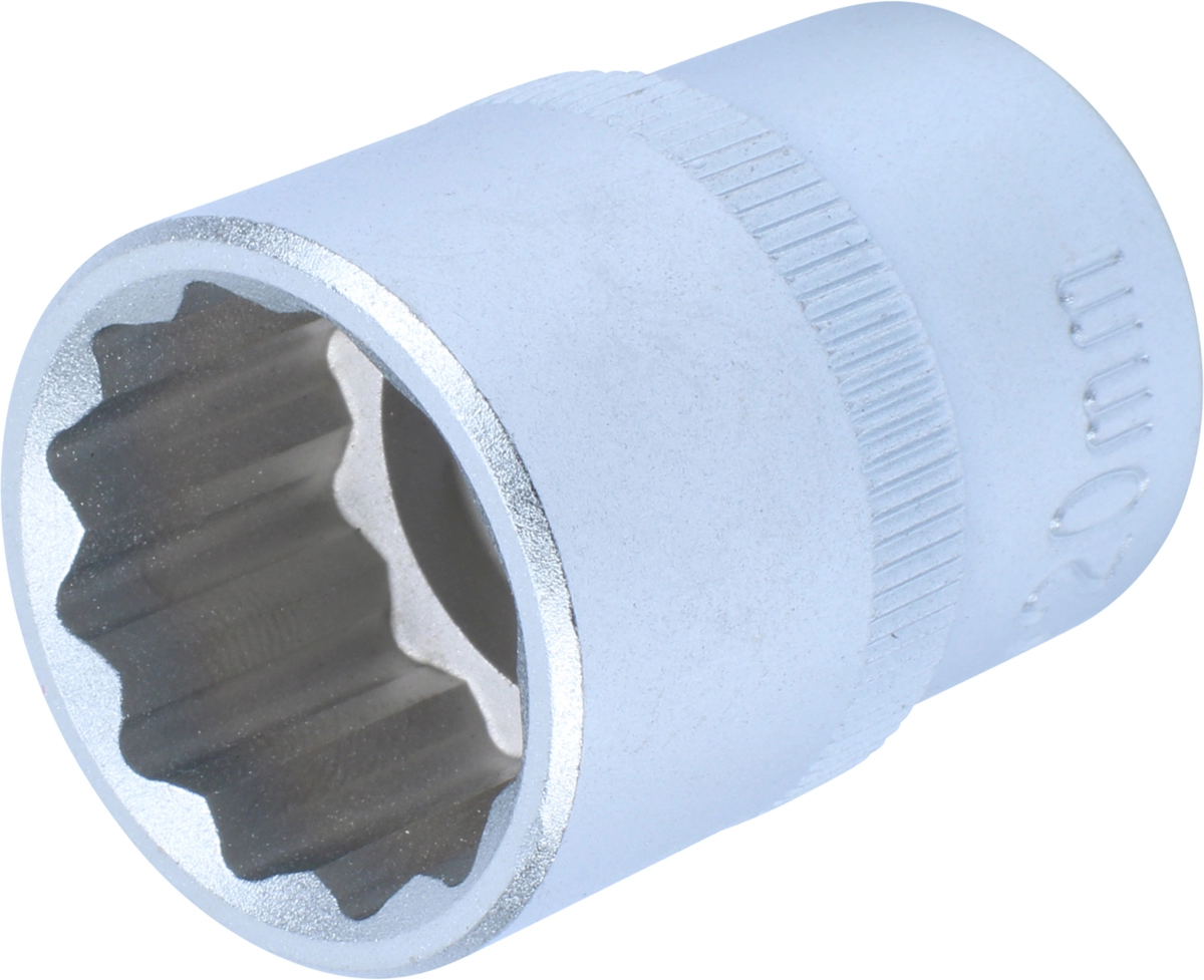 Stecknuss, 1/2", 12-kant 20 mm