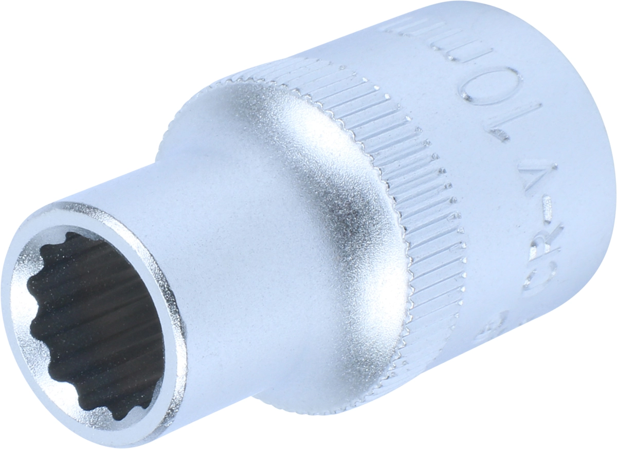 Stecknuss, 1/2", 12-kant 10 mm