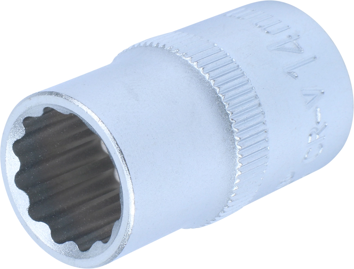 Stecknuss, 1/2", 12-kant 14 mm