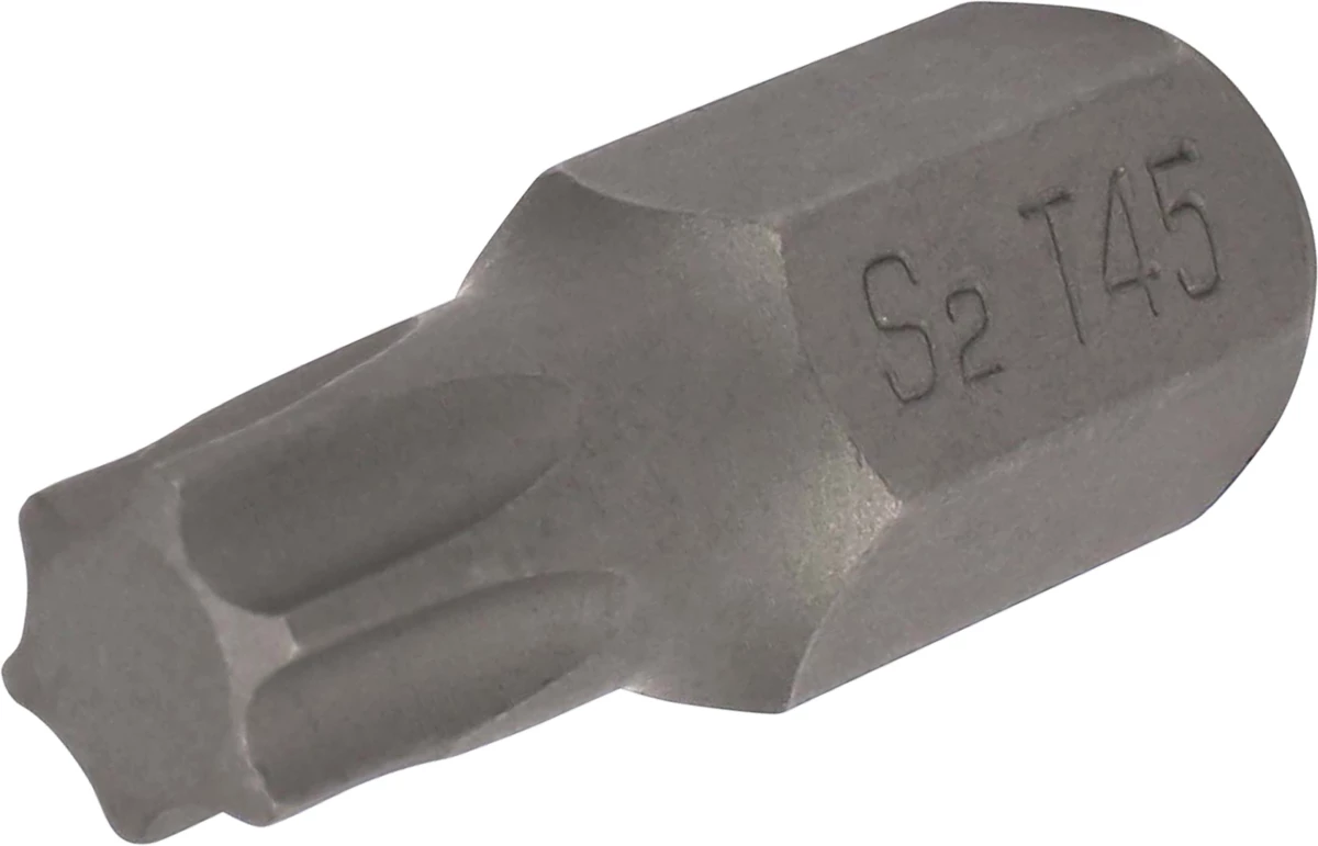 Bit, 10 mm 6-kant, T-Profil T45x30 mm