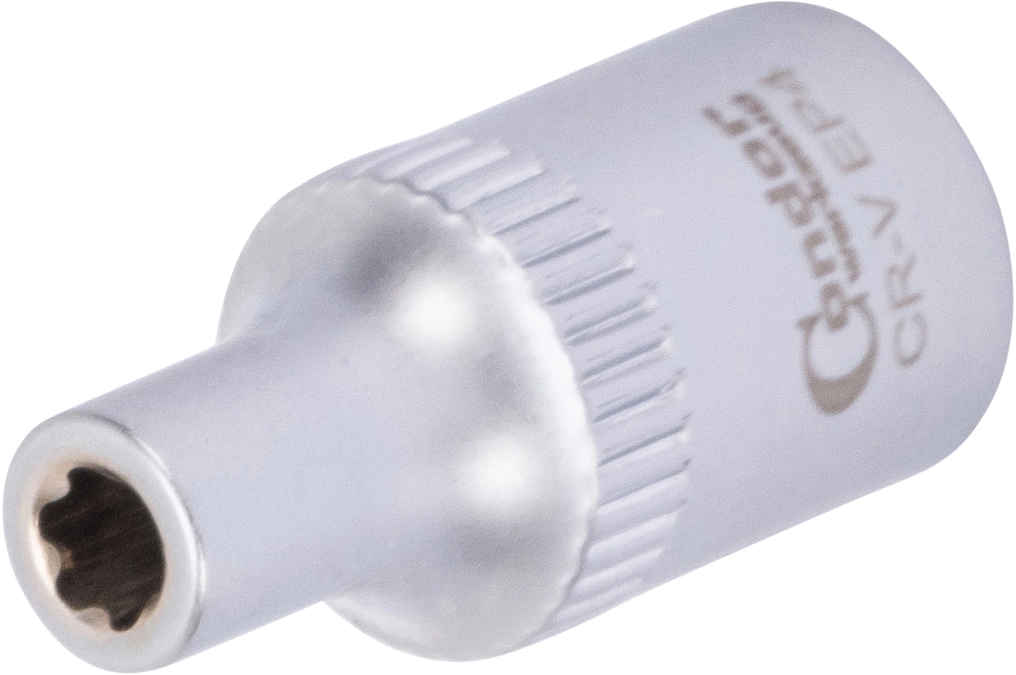 Stecknuss, 1/4", E-Plus-Profil EP4