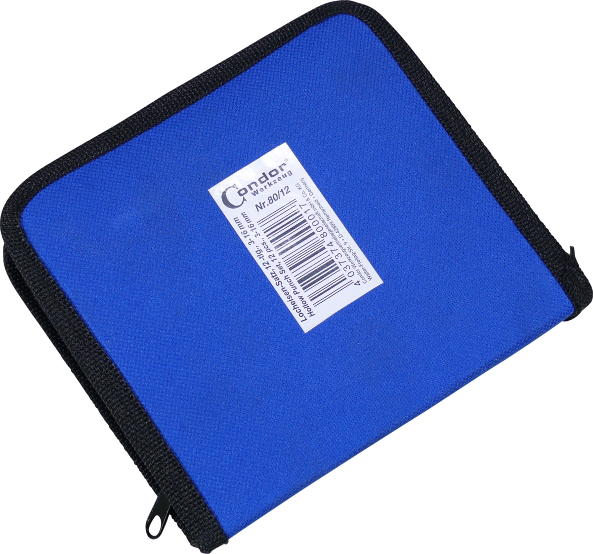 Locheisen-Satz, 15 tlg., 3-25 mm