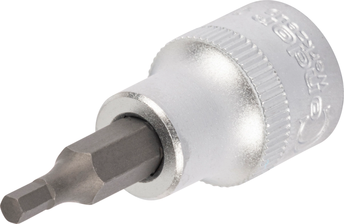 Bit-Stecknuss, 3/8", Innensechskant zöllig 1/8"x48 mm