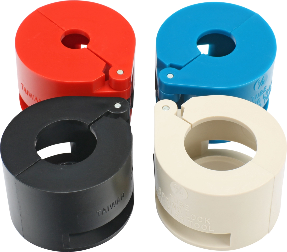 Klapp-Entriegeler Set, 4-tlg., Klima 6-er/8-er/10-er/12-er