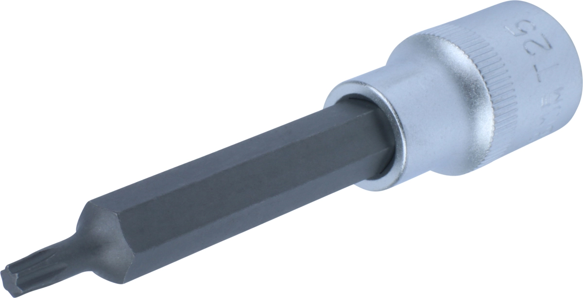 Bit-Stecknuss, 1/2", T-Profil T25x100 mm