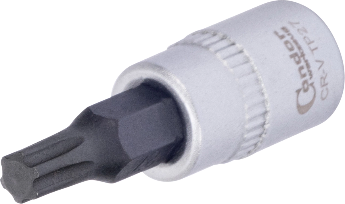 Bit-Stecknuss, 1/4", T-Plus-Profil TP27x37 mm