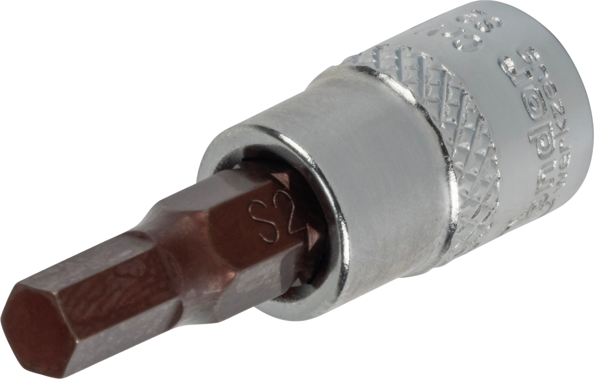 Bit-Stecknuss, xcess performance, 1/4", Innensechskant 5x37 mm