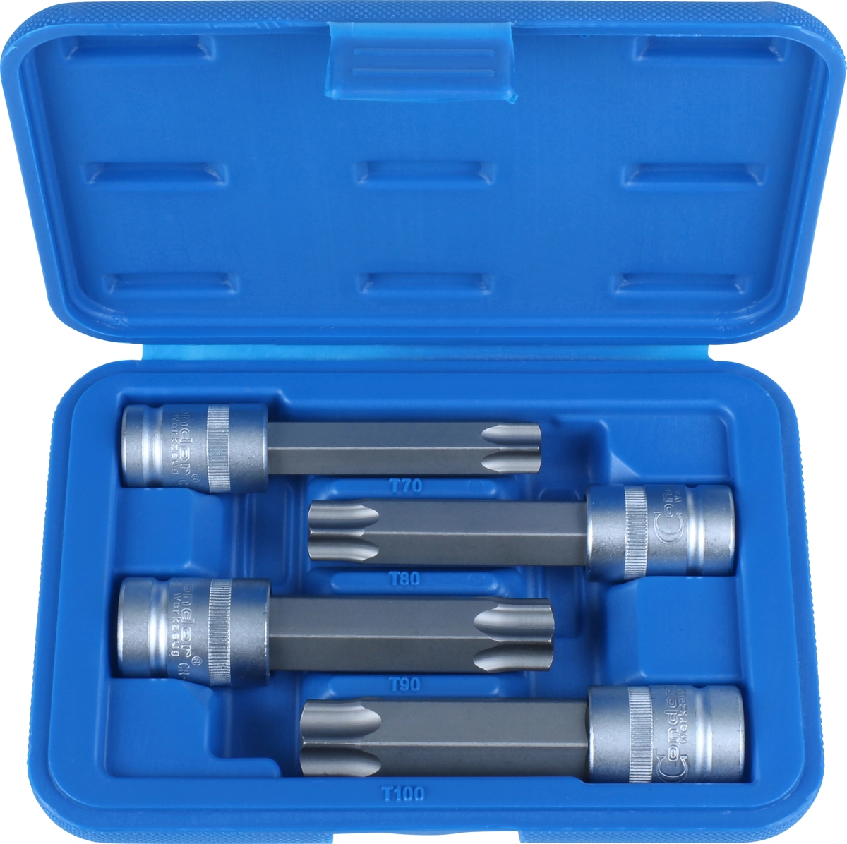 Bit-Stecknüsse, 4-tlg., T-Profil SLB T70-100