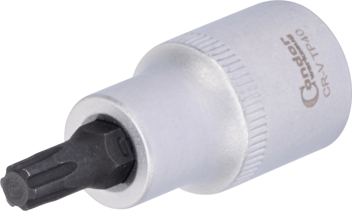 Bit-Stecknuss, 1/2", T-Plus-Profil TP40x55 mm
