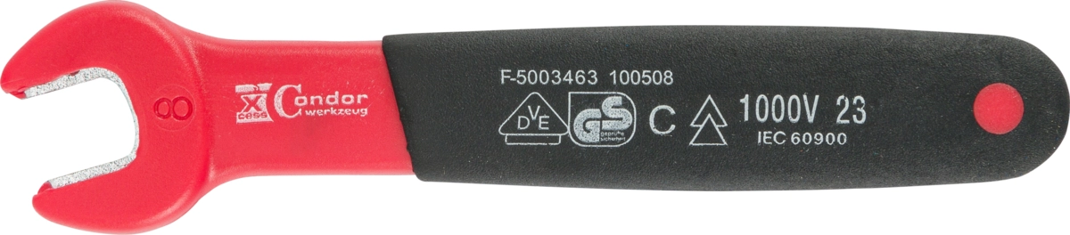 Einmaulschlüssel, VDE, 8 mm