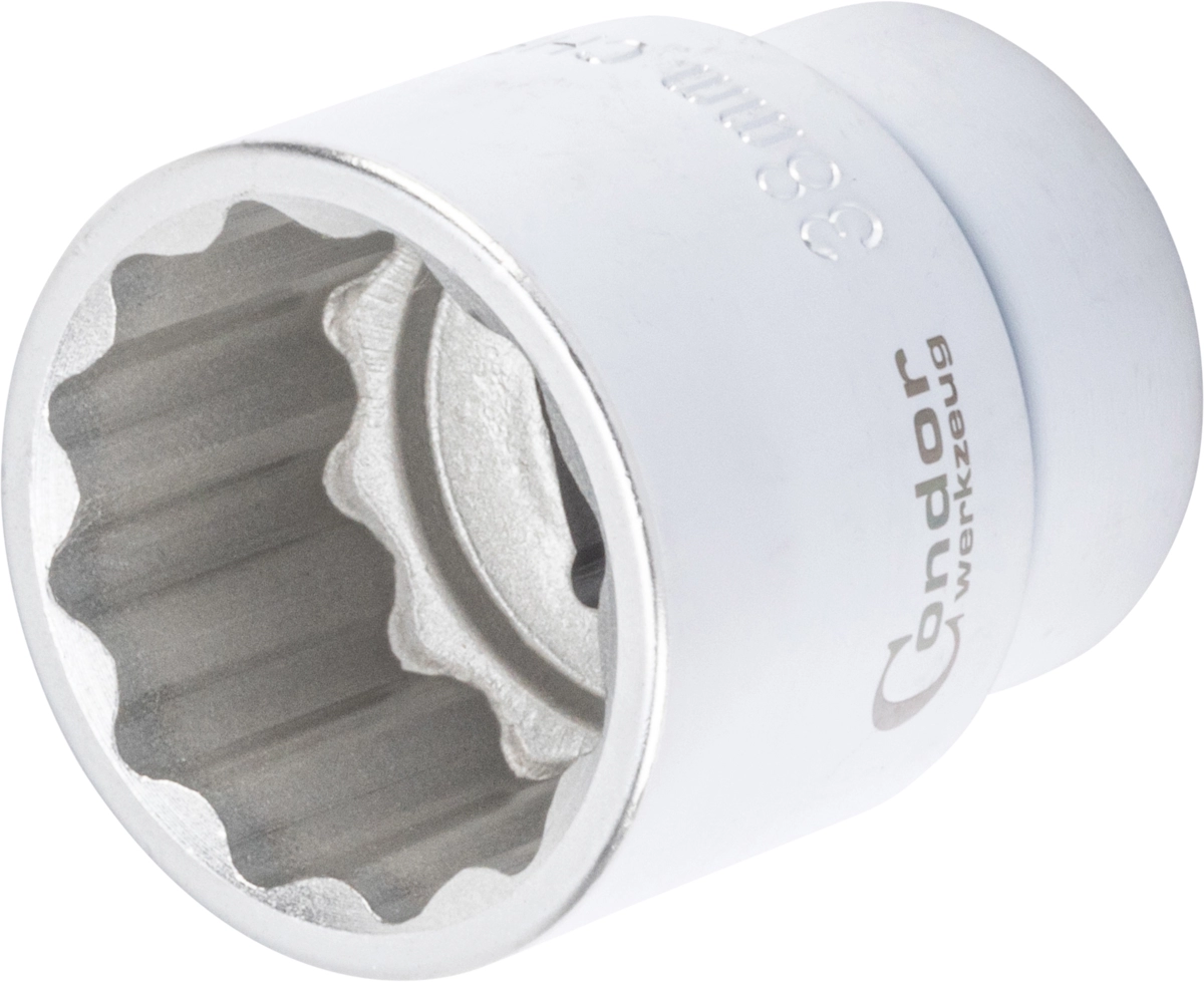 Stecknuss, xcess performance, 3/4", 12-kant 38 mm