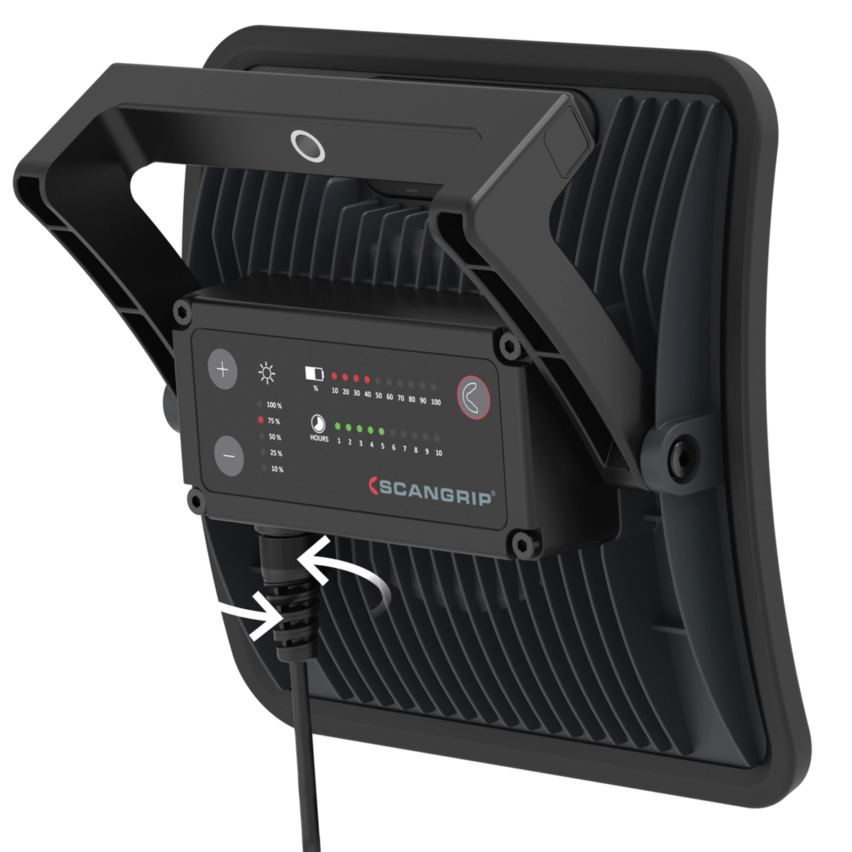 Akku-Strahler "Nova 6K C+R", COB-LED