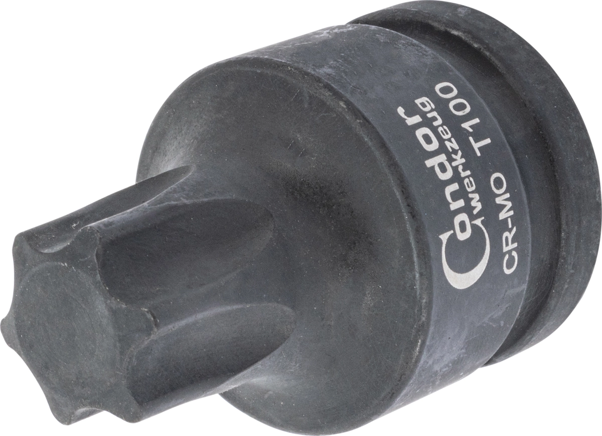 Kraft-Bit-Stecknuss, 3/4", T-Profil T100x60 mm