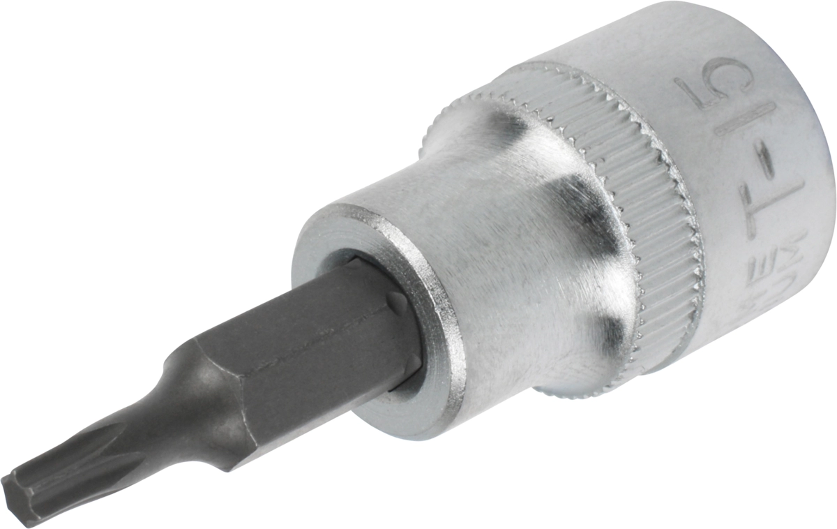 Bit-Stecknuss, 3/8", T-Profil T15x48 mm