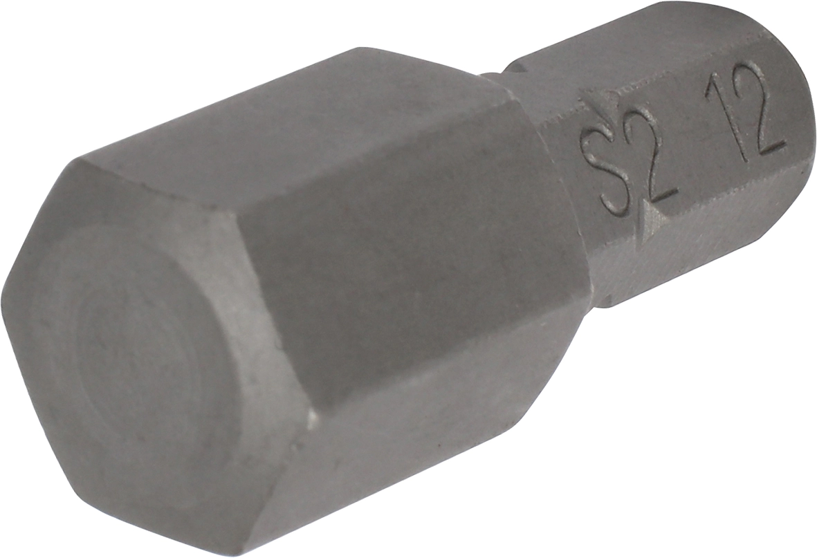 Bit, 8 mm 6-kant, Innensechskant 12x30 mm