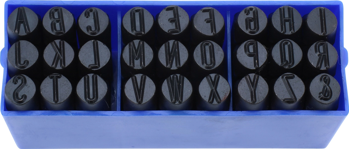 Schlagbuchstaben, 10 mm