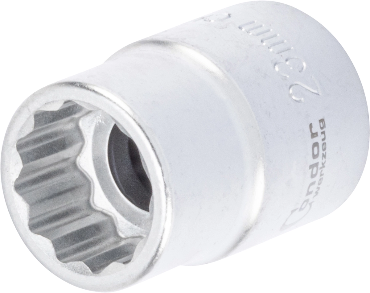 Stecknuss, xcess performance, 3/4", 12-kant 23 mm