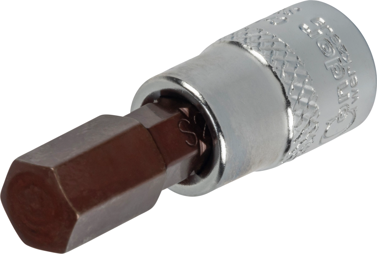 Bit-Stecknuss, xcess performance, 1/4", Innensechskant 8x37 mm