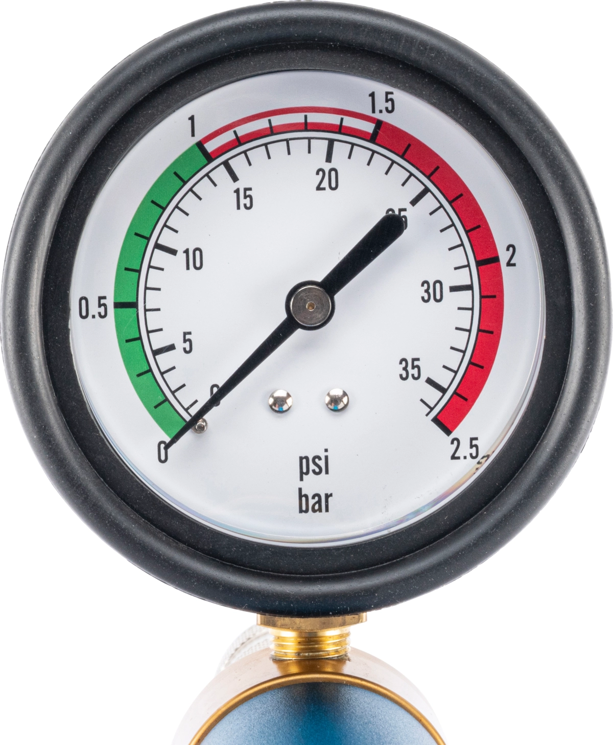 Druckpumpe mit Manometer, 0 - 2.5 bar