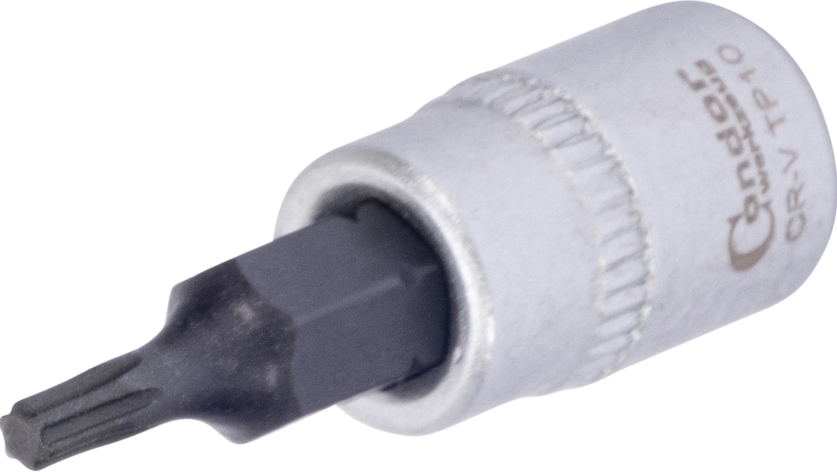 Bit-Stecknuss, 1/4", T-Plus-Profil TP10x37 mm