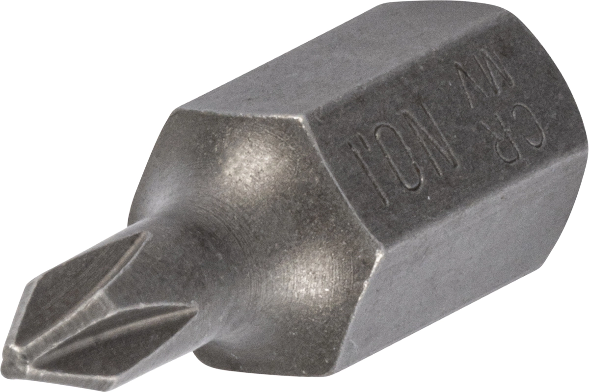 Bit, 10mm 6-kant, Kreuz PH1x30 mm