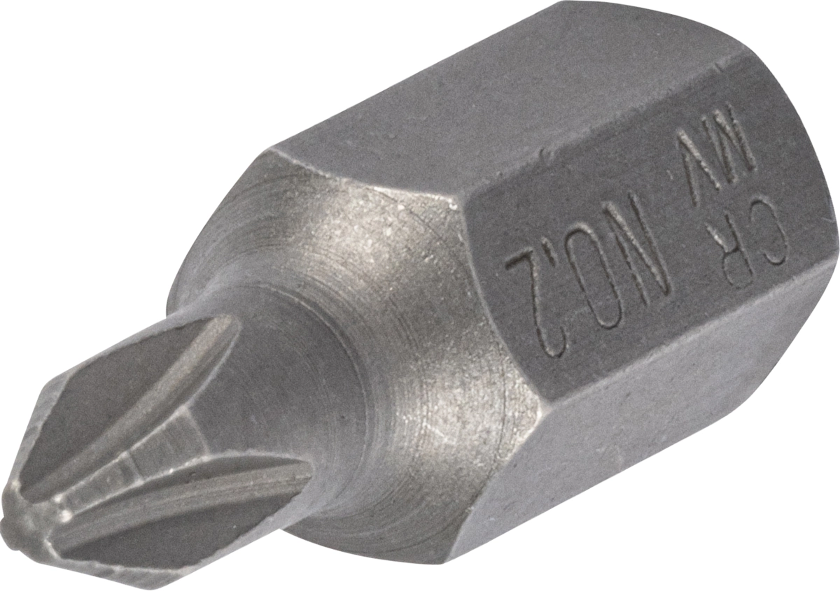 Bit, 10mm 6-kant, Kreuz PH2x30 mm