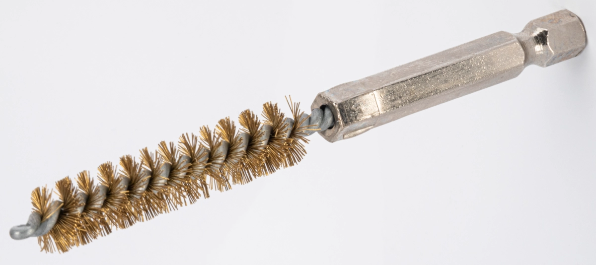 Rundbürste, vermessingt, ø 10 mm