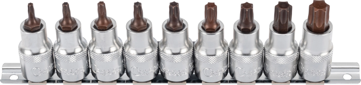 Bit-Stecknüsse, xcess performance, 9-tlg., 1/2", T-Profil T20-60